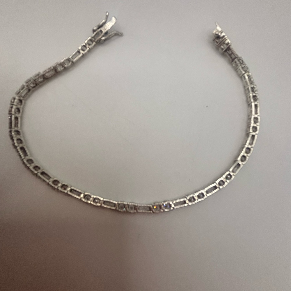 Diamonique Epiphany Tennis Bracelet CZ - Picture 7 of 11